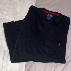 Black polo thermal